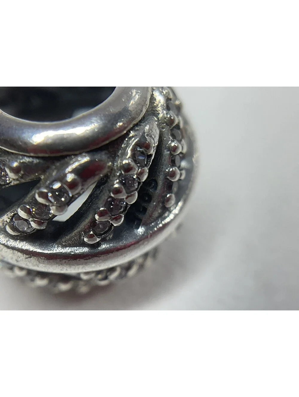 Pandora Light As A Feather Charm Retired